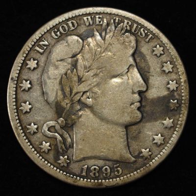 Sale Photo Thumbnail #254: 1895-O BARBER HALF DOLLAR FINE