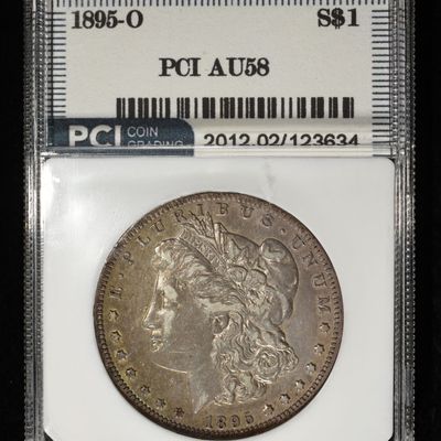 Sale Photo Thumbnail #292: 1895-O MORGAN DOLLAR PCI AU/BU
