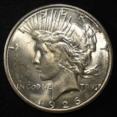 Sale Photo Thumbnail #129: 1926-S PEACE DOLLAR CH BU