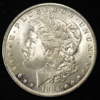 Sale Photo Thumbnail #370: 1884-O MORGAN DOLLAR BU