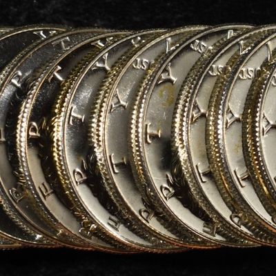 Sale Photo Thumbnail #161: 1967 KENNEDY HALF DOLLARS SMS ROLL
