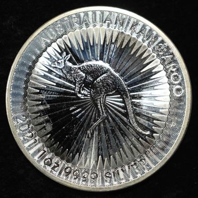 Sale Photo Thumbnail #399: KANGAROO CANADIAN 1 OZ .999 SILVER ROUND