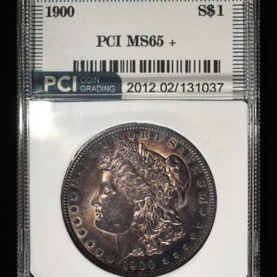 Sale Photo Thumbnail #296: 1900 MORGAN DOLLAR PCI GEM BU