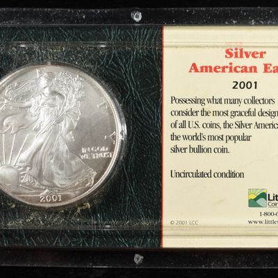 Sale Photo Thumbnail #136: 2001 AMERICAN SILVER EAGLE