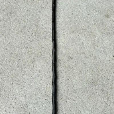 Irish Blackthorn Root-Knob Walking Stick with Brass Tip