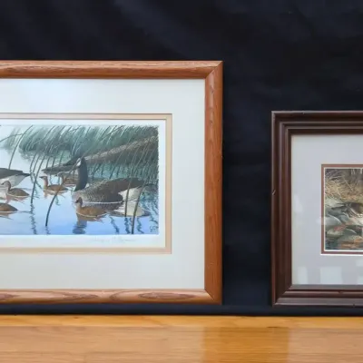 Gregory C. Caron “Family Portrait” & Robert Hautman “October Sun” Prints