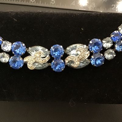 Eisenberg Vintage Blue Bracelet. Excellent Condition Vintage