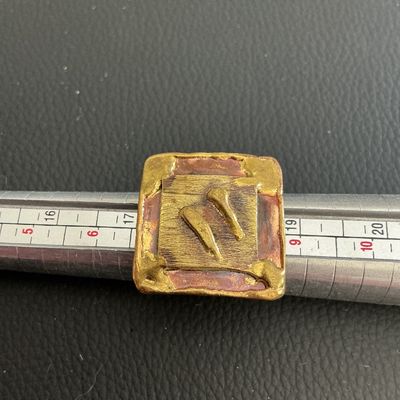 Very nice hand crafted multi metal fashion ring