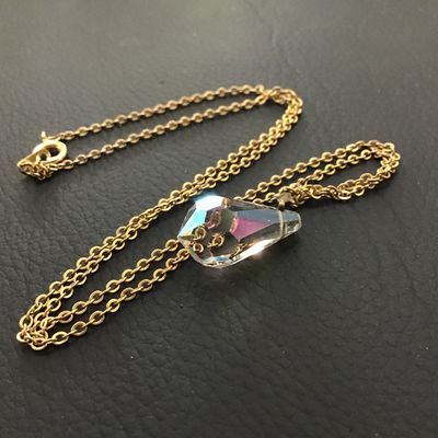 Vintage crystal necklace