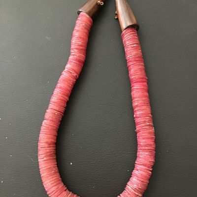 Vintage Shell disc Necklace