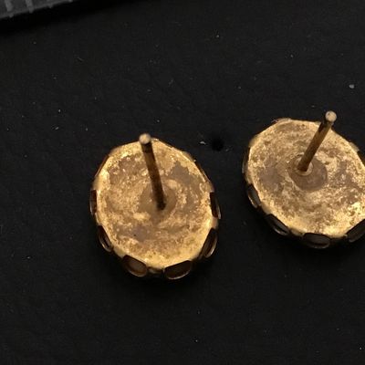 Petite Vintage Floral Earrings