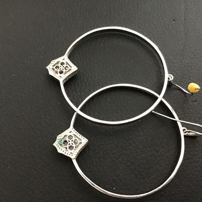 Crystal Hoop Earrings