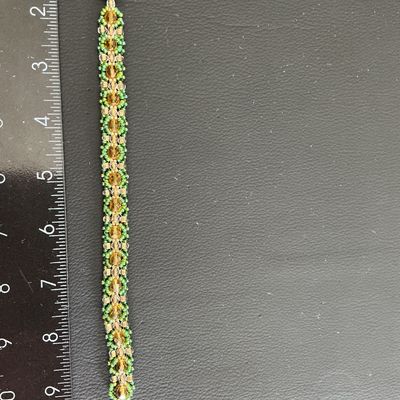 Beautiful handmade glass Beaded bracelet