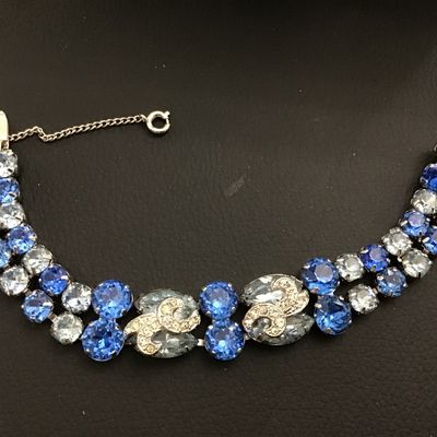 Eisenberg Vintage Blue Bracelet. Excellent Condition Vintage