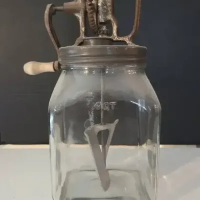 Antique Dazey 4qt. Butter Churn