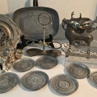 Variety of Silver Plated Items