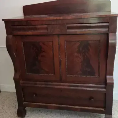 American Empire Butler's Secretary Desk