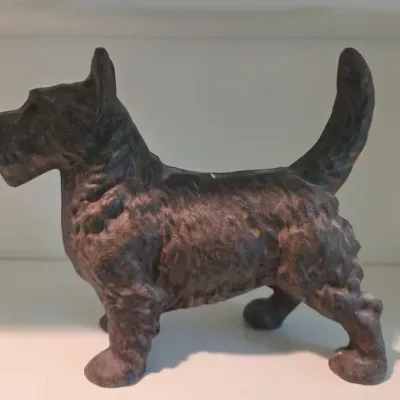 Cast Iron Scottie (Scottish Terrier) Doorstop