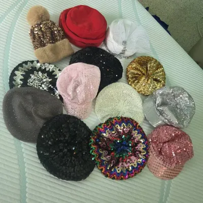 Sequins & Sparkles - Berets Caps & Hats - 12+