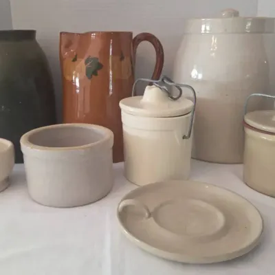 Collection of Crocks & Stoneware Pieces