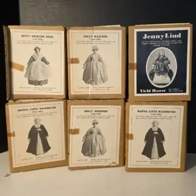 Yield House Historical Female Porcelain Doll Kits