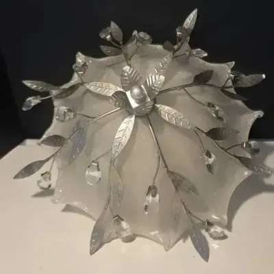 Elk-Home Circeo Style Floral Ceiling Mount Light Fixture 
