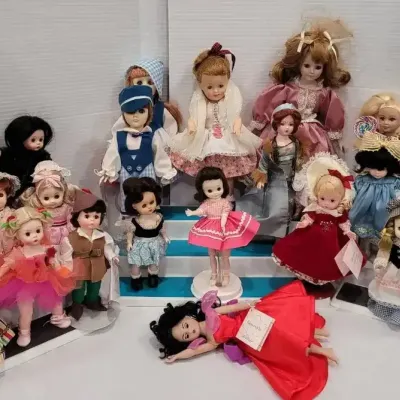 26 Vintage Madame Alexander Dolls and Friends