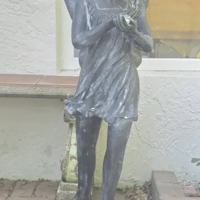 3ft. Painted Resin Yard Fairy