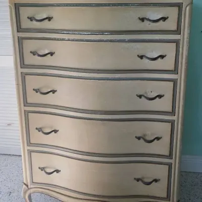Serpentine Chest Of Drawers From The Touraine Collection By Drexel 