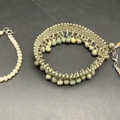 Murano Glass, Freshwater Pearl Bracelets, Indian Anklet & Compass Pendant