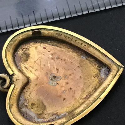 Sterling ;Gold Filled Mixed Metal Vintage pendants
