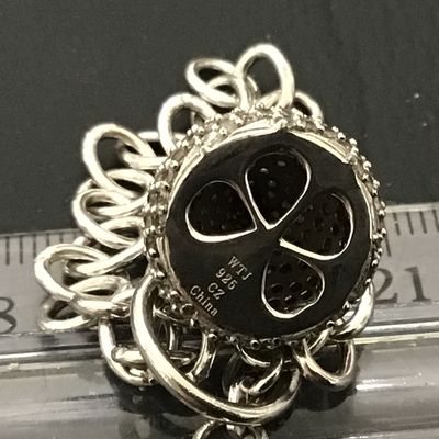 Pave Set Rhinestone 925 Hersheys Kiss Bracelet