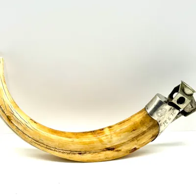 Sale Photo Thumbnail #7: Boars Tusk Desktop Cigar Cutter  