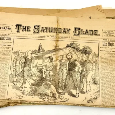 Sale Photo Thumbnail #59: Early Newspapers 