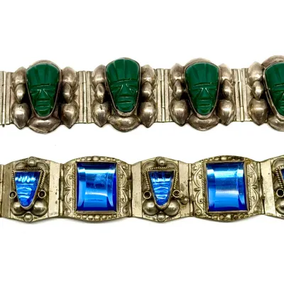 Sale Photo Thumbnail #41: Chunky Silver Bracelets 