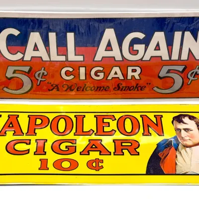 Sale Photo Thumbnail #70: Cigar Advertising 