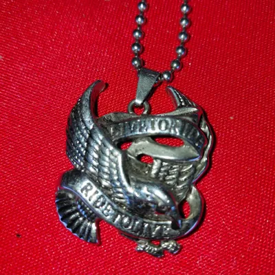Stainless steel Motorcycle Necklace