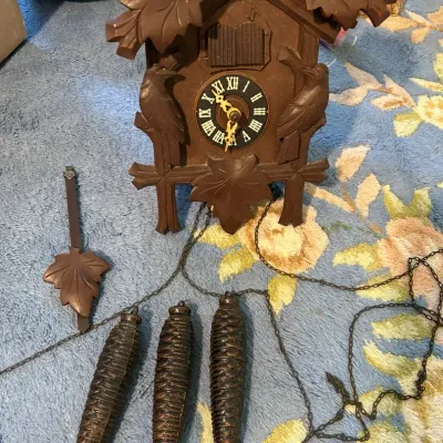 Vintage Musical Cuckoo Clock 