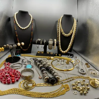 Shiny Collection Of Costume Jewelry
