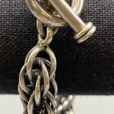 Sterling Silver Twisted Rope Bracelet
