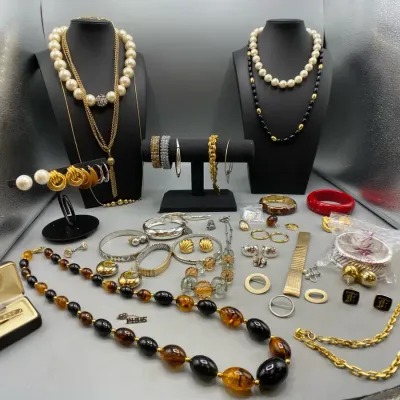 Cosy Collection Of Costume Jewelry 
