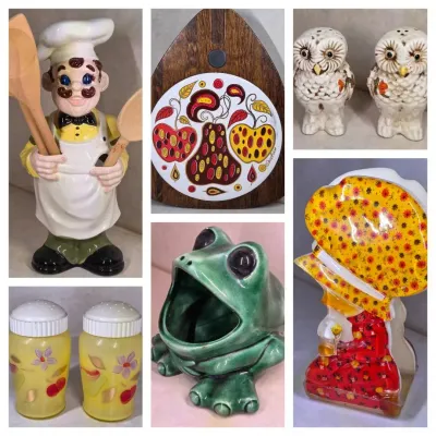 Mid-Century Kitsch Kitchen Decor