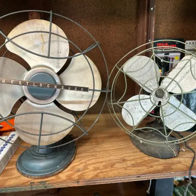 Eskimo and Westinghouse Mid-Century Metal Fans