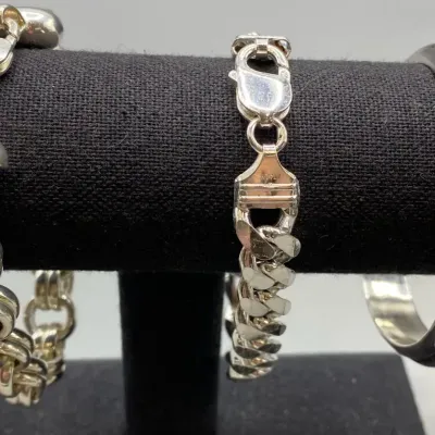 3 Sterling Silver Bracelets
