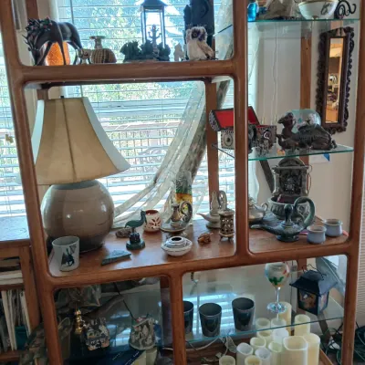 Sale Photo Thumbnail #24: Etagere and decor