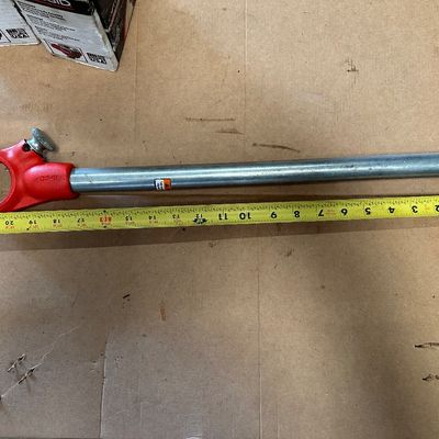 RIDGID 00-R Ratchet Pipe Threader Set – 1/2” & 1” NPT Die Heads