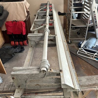 Van Mark 10’6” Portable Aluminum Siding Brake / Sheet-Metal Bender