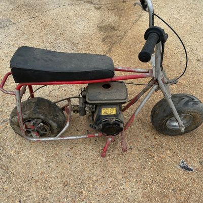 Gas-Powered Off-Road Mini Bike Project