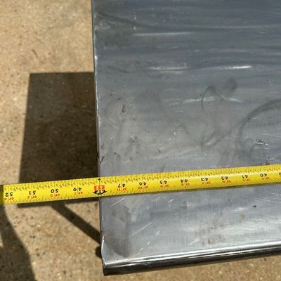 WSFAC NSF Stainless-Steel Commercial Work Table with Shelf and Casters