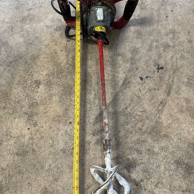 RUBI Rubimix 9 Professional Electric Mortar & Concrete Mixer – 1200W